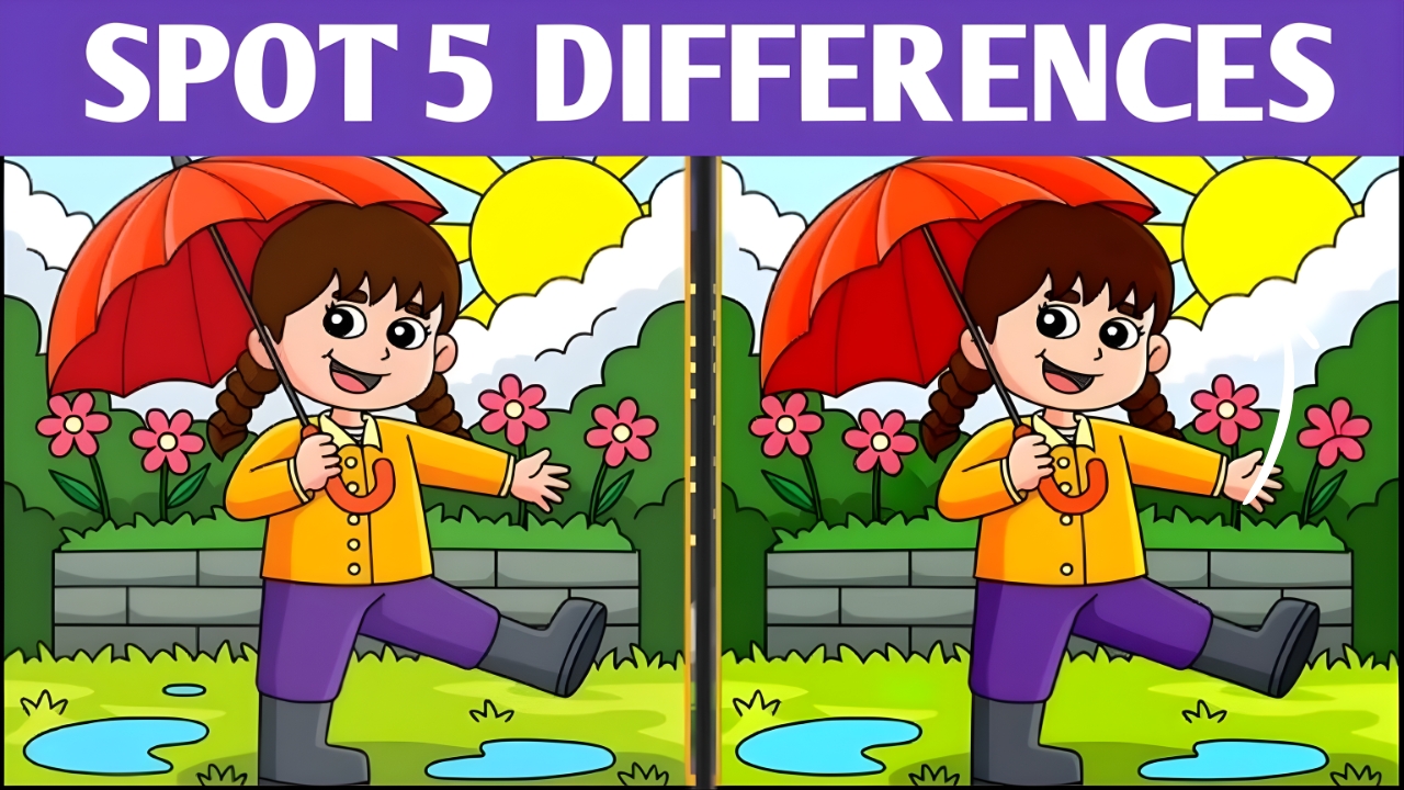 Find the 5 Diffrences