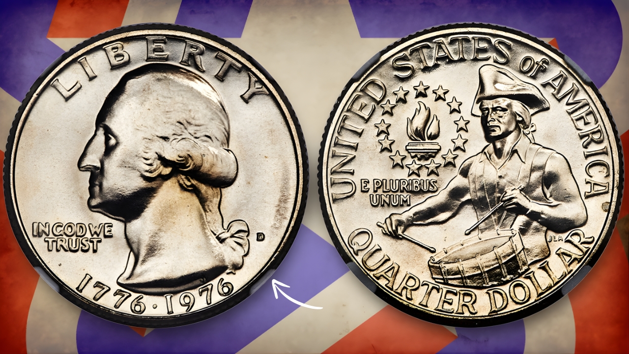 Rare 1776–1976 Bicentennial Quarter